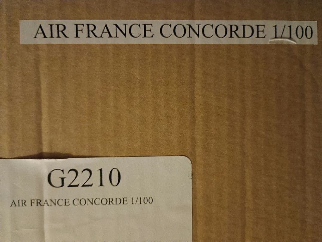 1/100 64cm AIR FRANCE CONCORDE G2210 希少