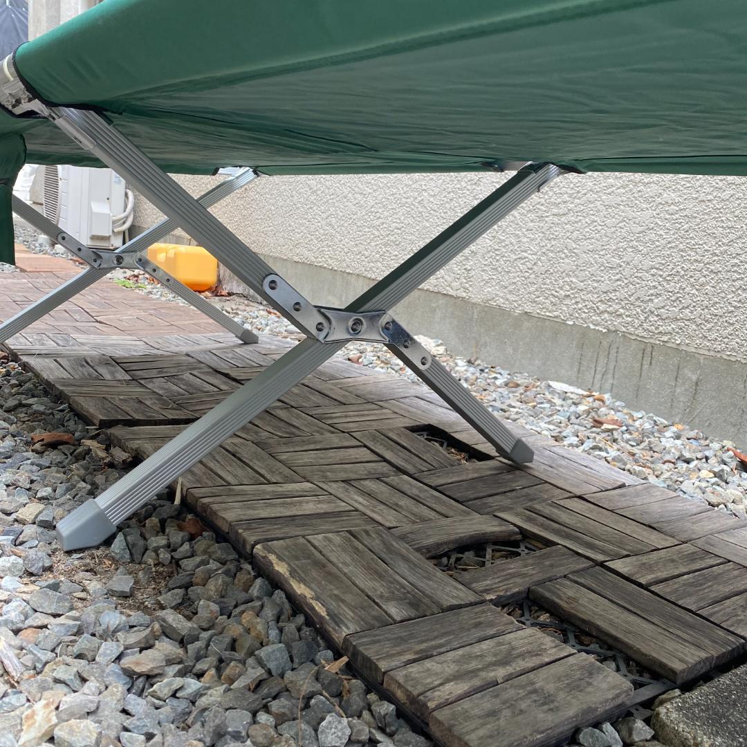 ★ogawa オガワキャンパル アルミ GIベッドワイド コット