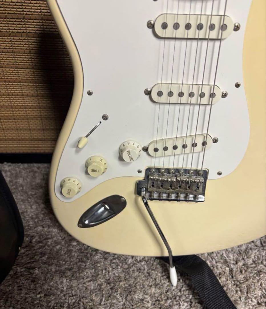 FERNANDES エレキギター アイボリー SHIAKOKURAケース付き