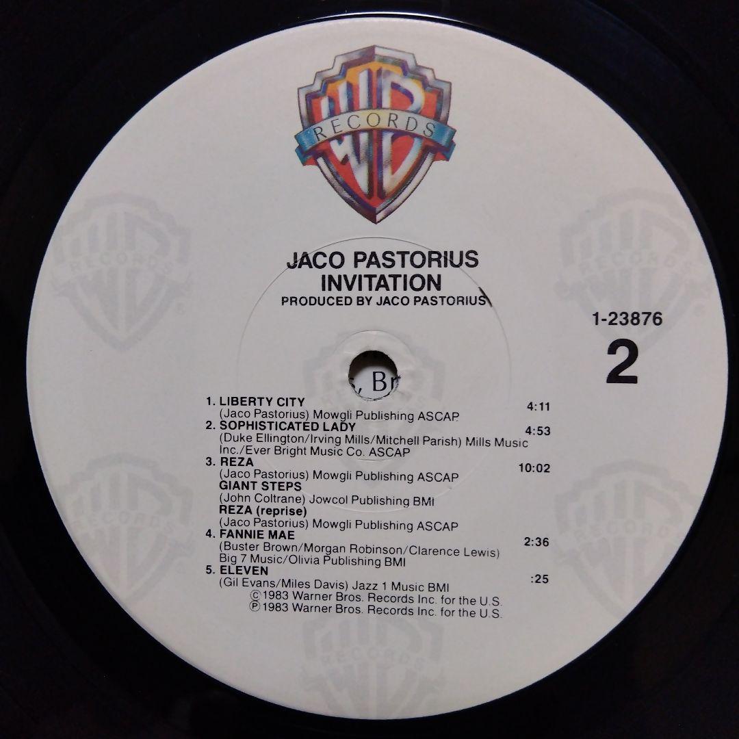 【mynameis2021】ジャコ・パストリアス他 直筆サイン入りLP