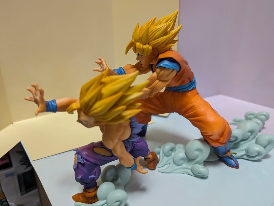 ドラゴンボール一番くじ悟空&悟飯フィギュア　箱無し