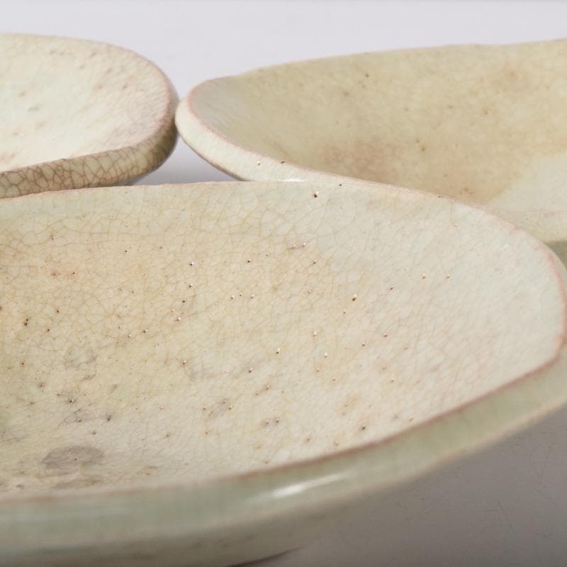 和食器　京焼　清水焼　陶楽造　向付　五客　共箱　V　7839