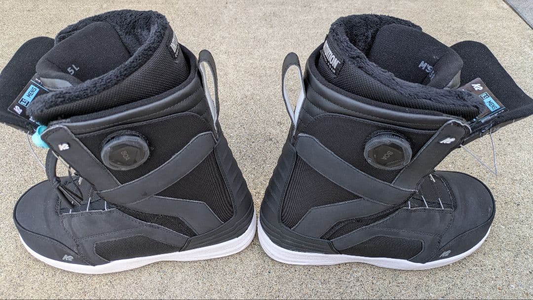 K2 BOUNDARY スノボブーツ 1回使用 メーカー保証あり ダブルボア