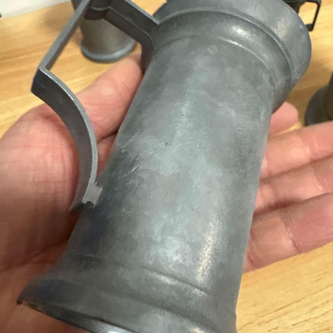 フランス　ピューター製　計量カップ