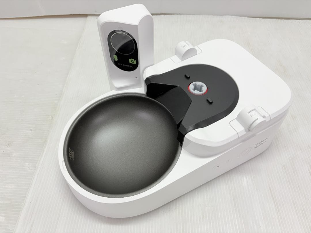 未使用 PETKIT スマートペットフィーダー P571 自動給餌器 カメラ型
