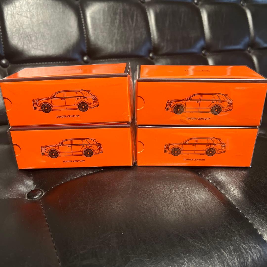 GCD 1/64 トヨタ 新型センチュリーSUV 4台セット