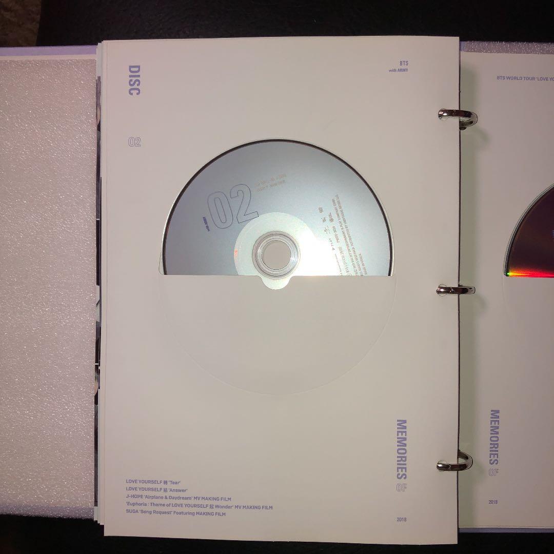 BTS MEMORIES 2018 DVD 日本語字幕付き