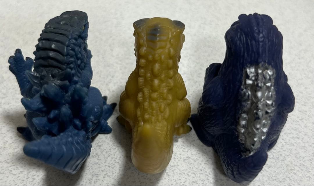 ゴジラ　指人形　怪獣集　東宝　BANDAI