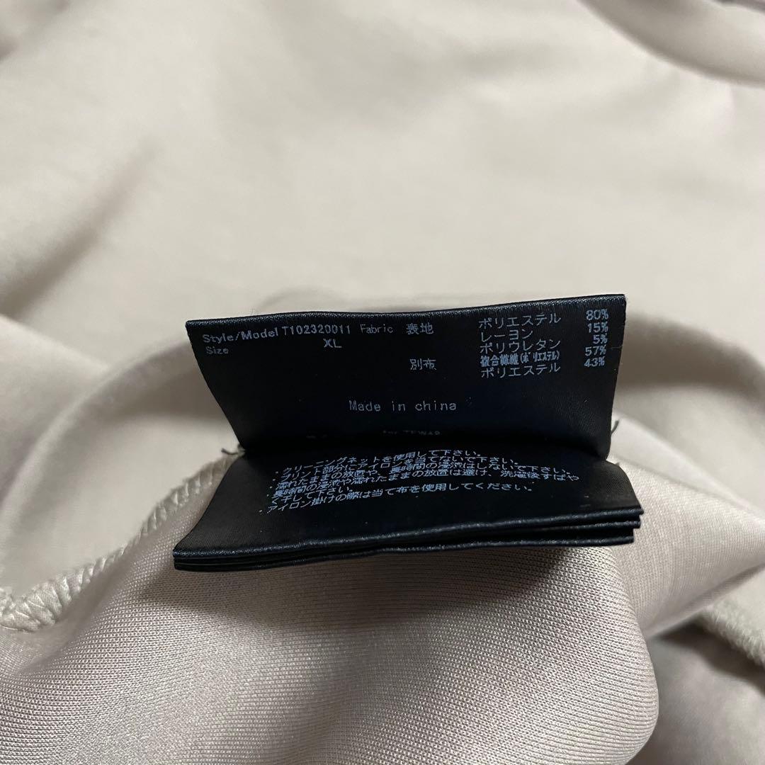 TFW49 クルーネック　スウェット　XL ベージュ　ゴルフ　トレーナー