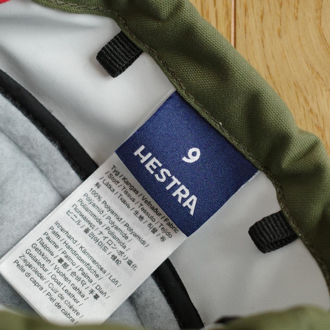 HESTRA HELI SKI 9サイズ スキーグローブ