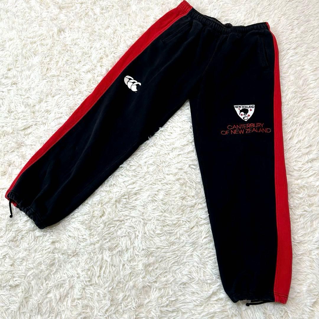 CANTERBURY カンタベリー ラグビー ハーフジップスウェット上下 XL
