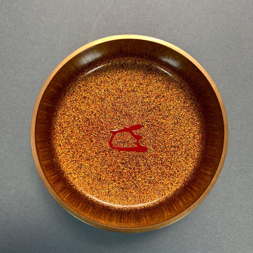 棗　『清瀬一光　而妙斎書付』　紅葉蒔絵　大棗　お茶道具　書付箱　共箱　工芸品