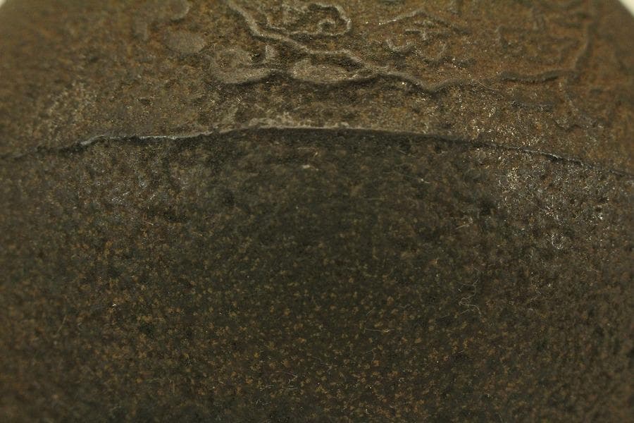 金寿堂 雨宮宗 造 銀摘 持ち手 銀象嵌 萬歳 鳳凰紋 鉄瓶(LC913)