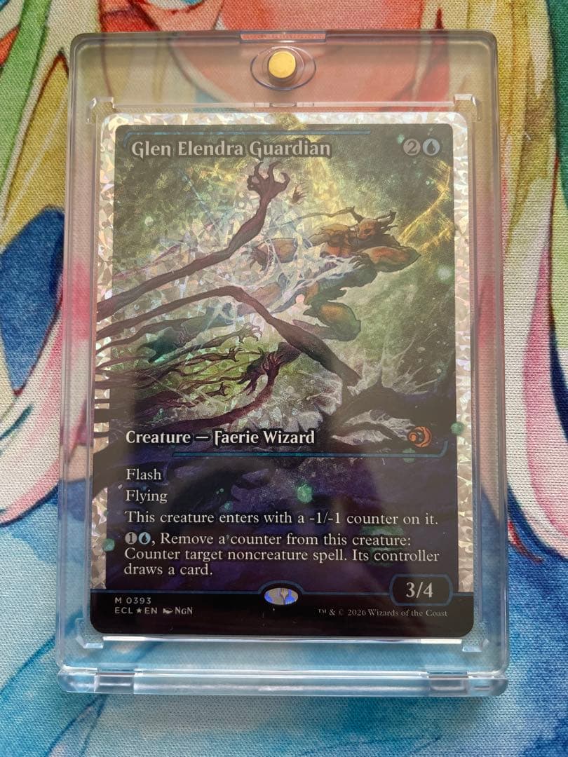 MTG ローウィンの昏迷 エレンドラ谷の守護者 英語版 フラクチャーフォイル