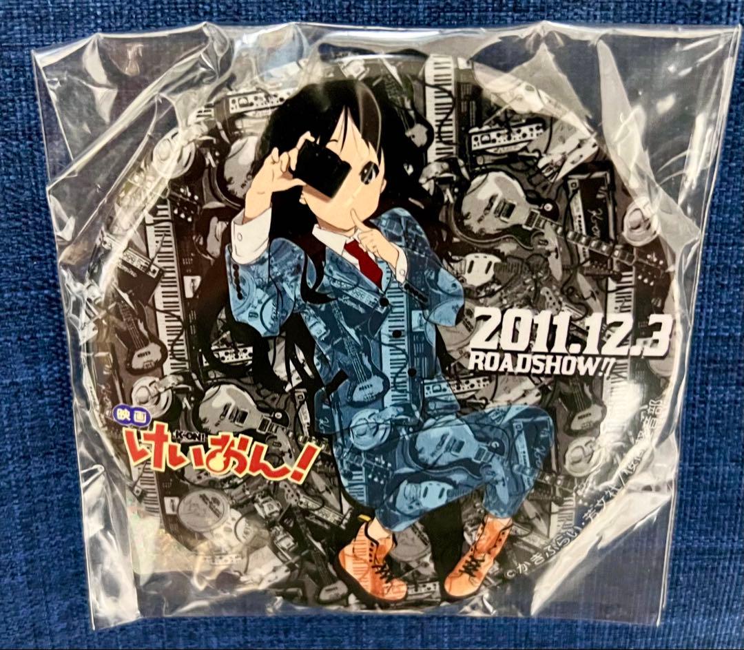 【レア】けいおん！ ルミネマン渋谷 コラボ限定 秋山 澪 缶バッジ