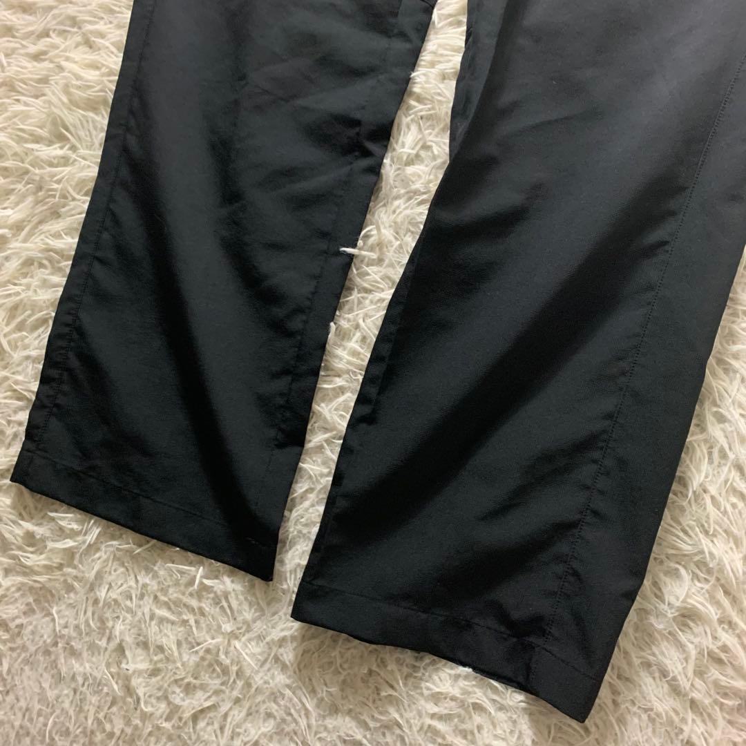 極美品■アシックス ウィンドブレーカ セットアップ A77 ブラックXL