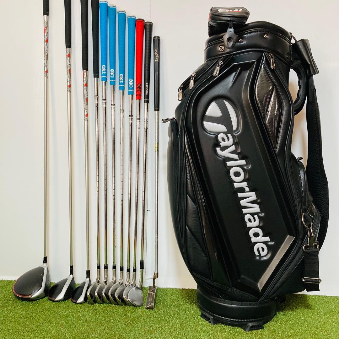 ぶっ飛び 簡単 入門 テーラーメイド M6 メンズ ゴルフセット 本格11本