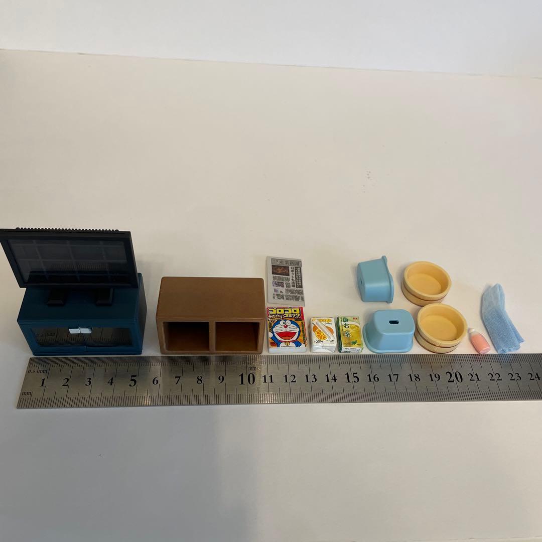 リーメント シルバニア ミニチュア 背景付●温泉 銭湯ガチャ ミニリカちゃん