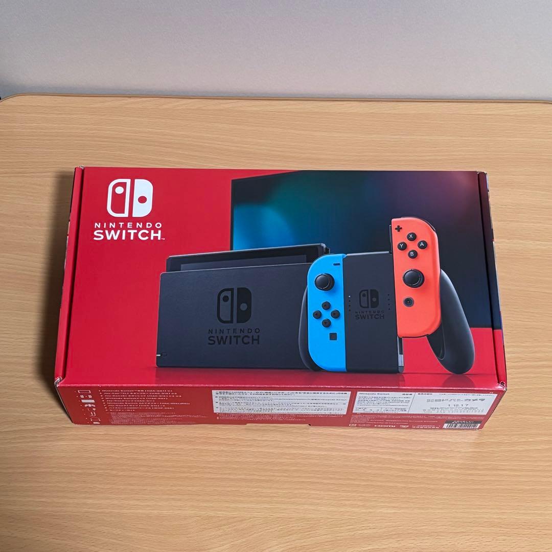 任天堂 Switch 本体 バッテリー強化版 ケース＋128GB SD