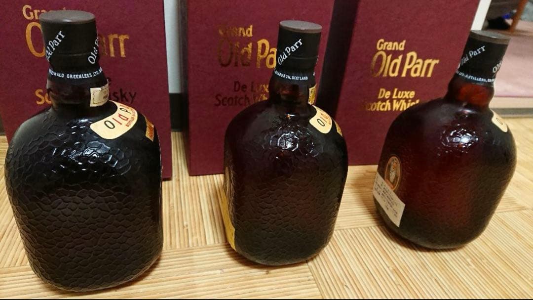 Old Parr オールド パー 特級 古酒3本セット
