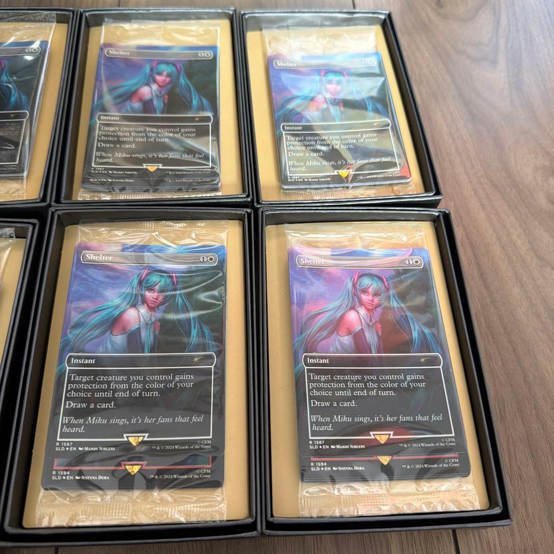 【8セット】MTG 初音ミク foilJP ENFoil Edition