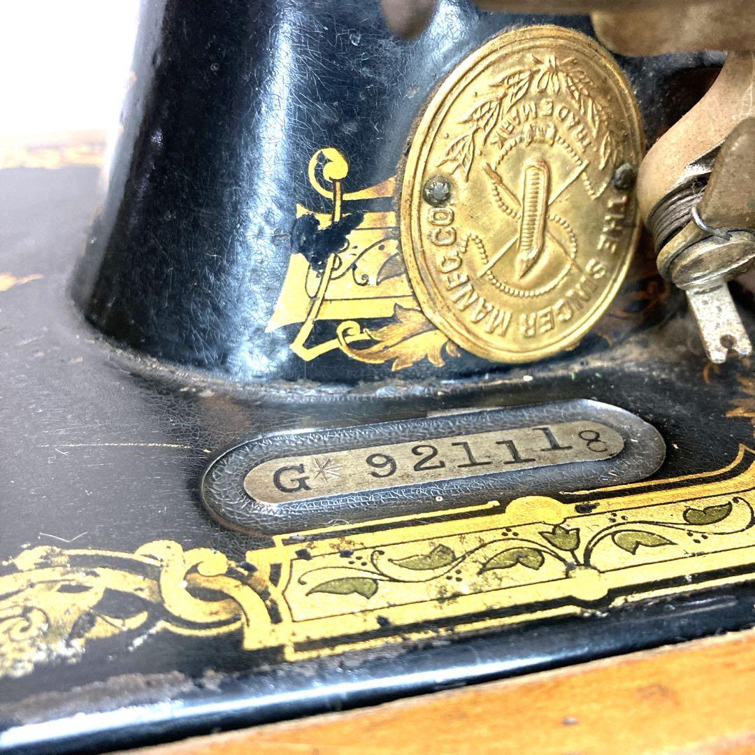 【coco-A】SINGER アンティークミシン　シンガー