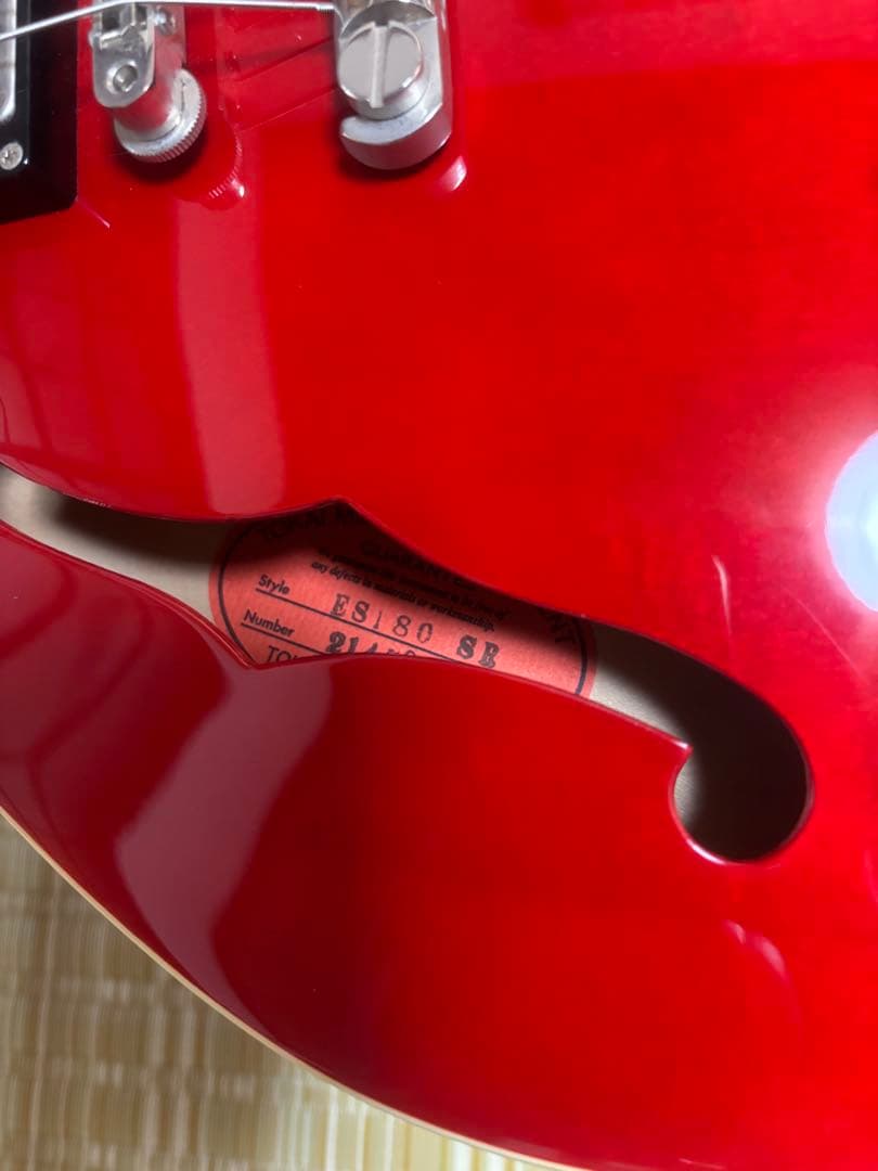 ギター TOKAI ES-180 SR