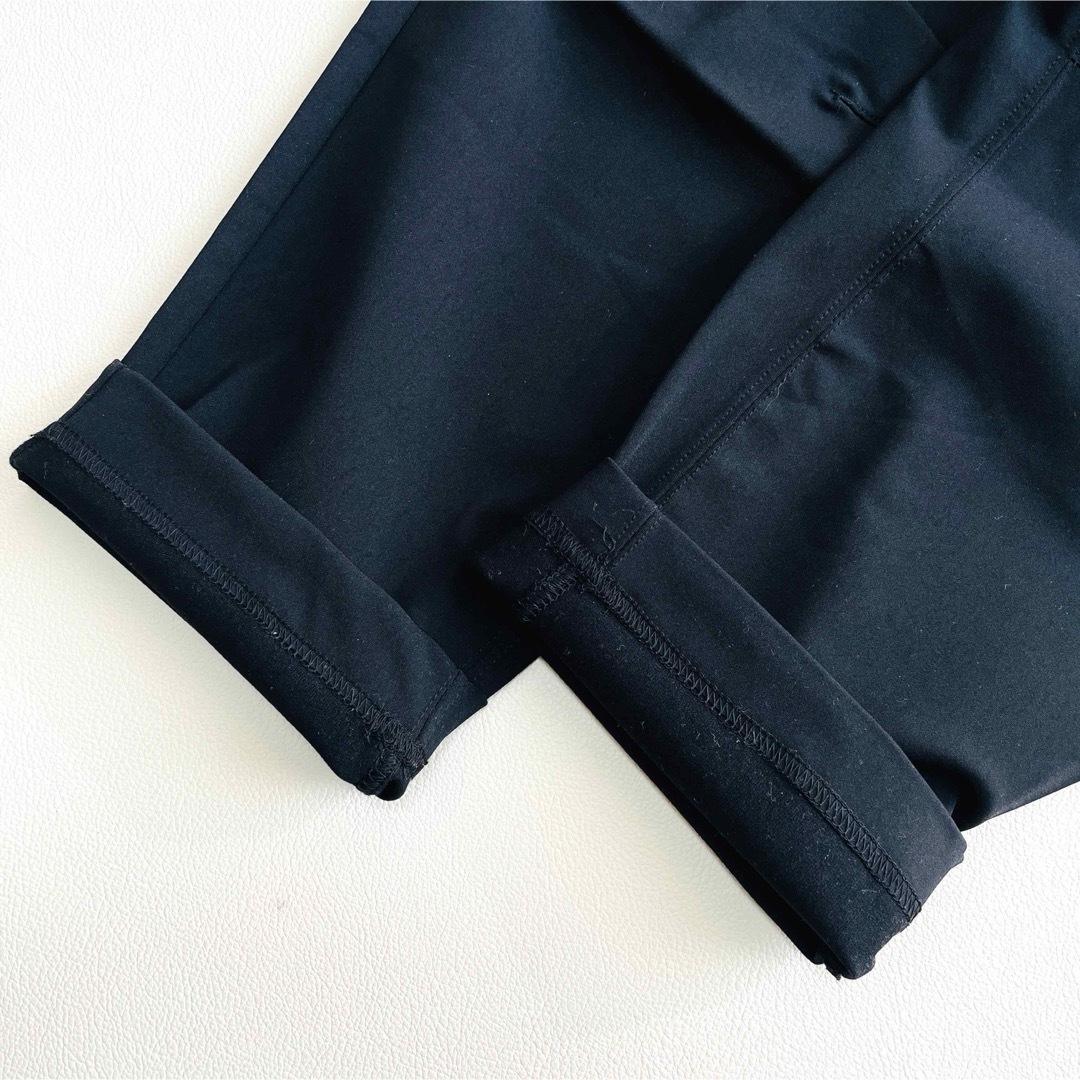 6738【美品】TFW49 アンクルカーゴパンツ　22AW ブラック ゴルフ