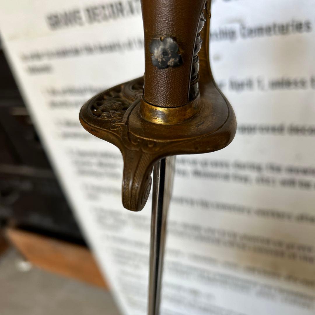 【観賞用】古道具 模造刀 骨董品 日本軍 装品 インダストリアル アンティーク