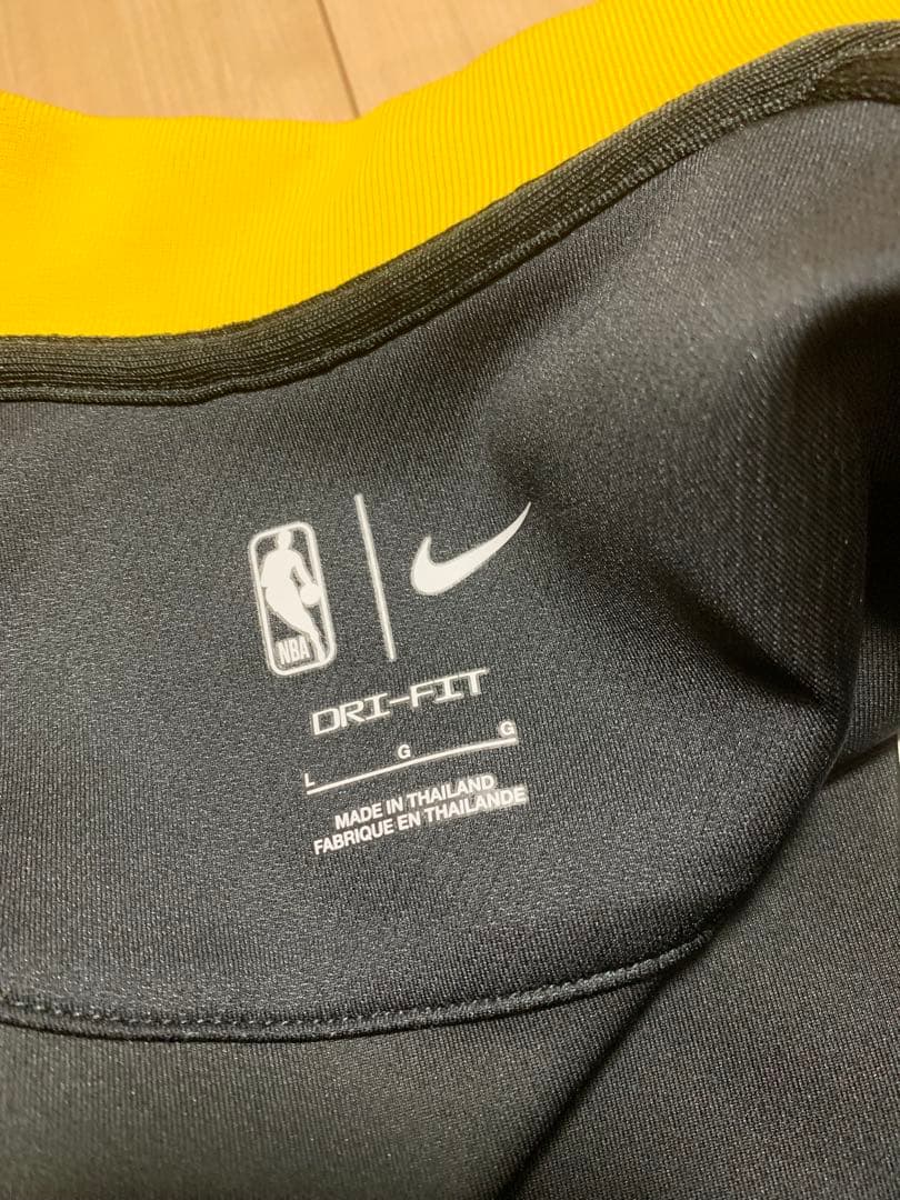 最終価格 レア美品 ウォリアーズ ウォーミングアップジャージ シティエディション