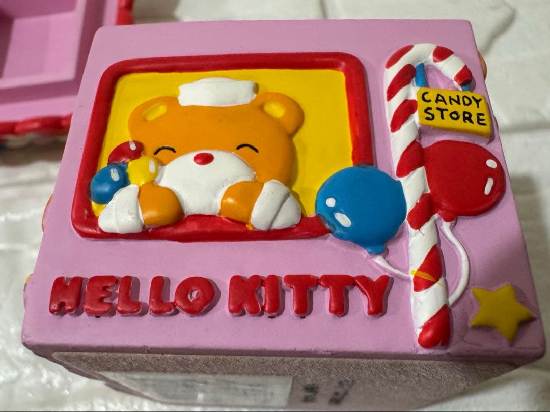 ▪︎レトロ▪︎ハローキティ 小物入れ KTポリレジン