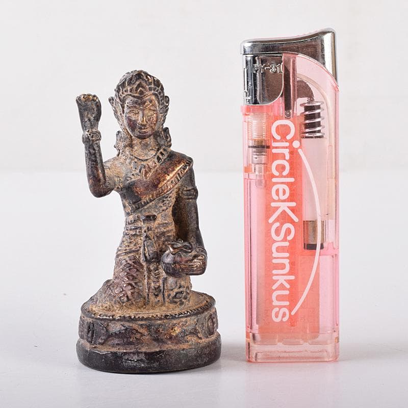 中国　古銅鍍金　チベット仏　仏像　C　8214E