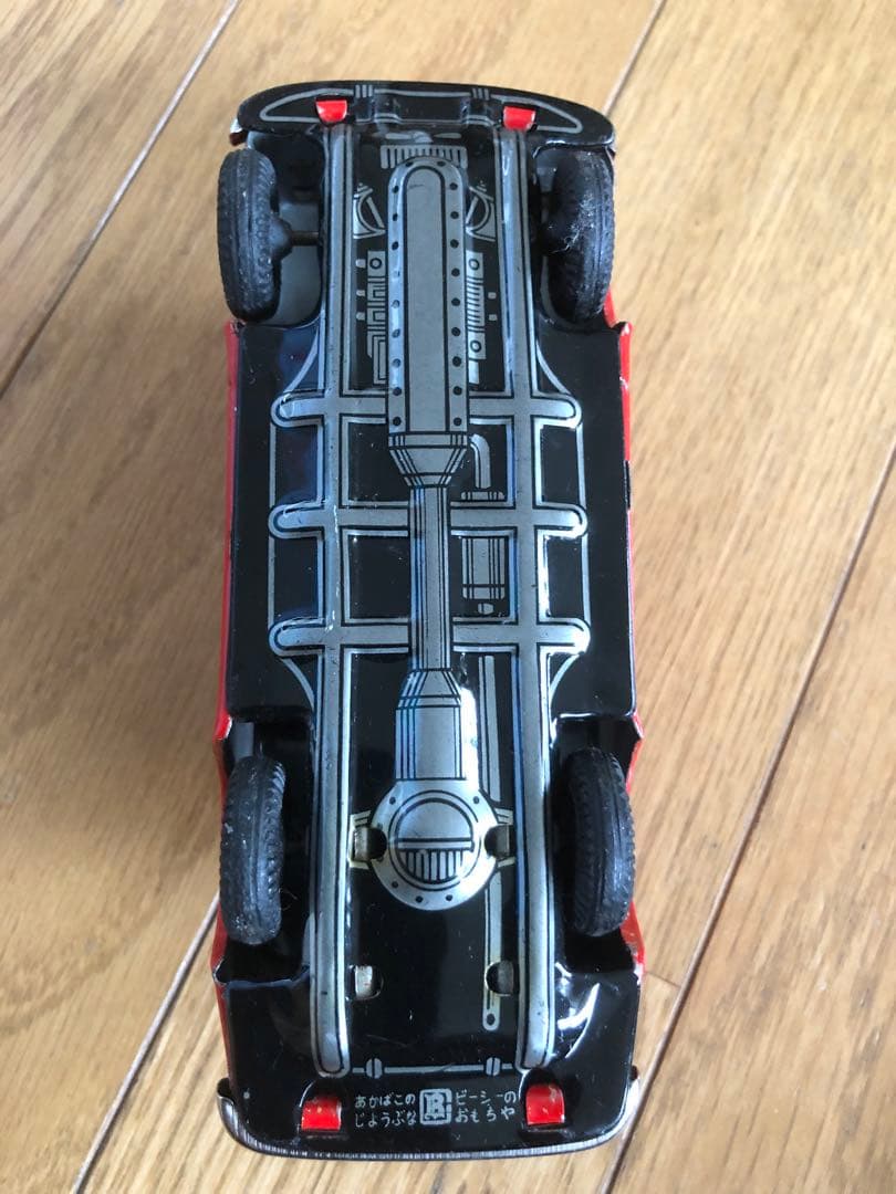 昭和レトロ　BCバンダイ　豪州ラリーダットサン富士号　ブリキ