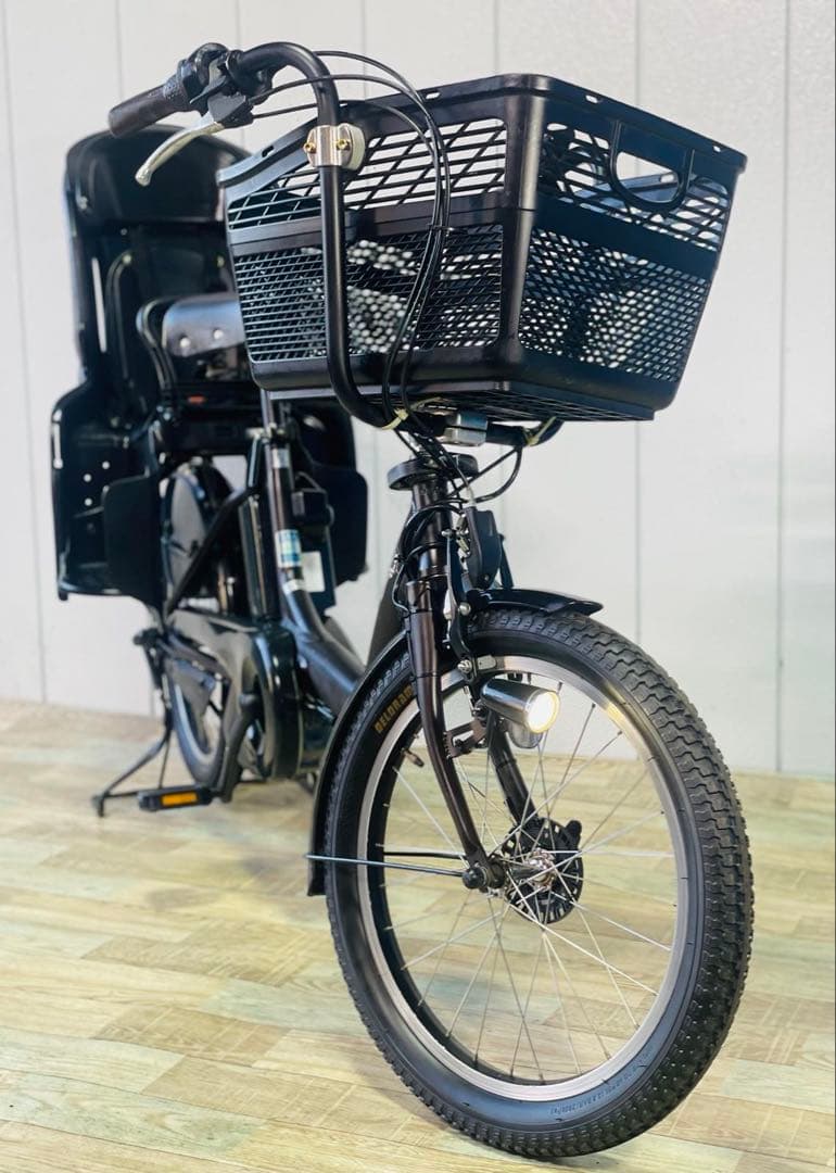 3021ヤマハ8.7アンペア3人乗り対応20インチ子供乗せ　電動アシスト自転車