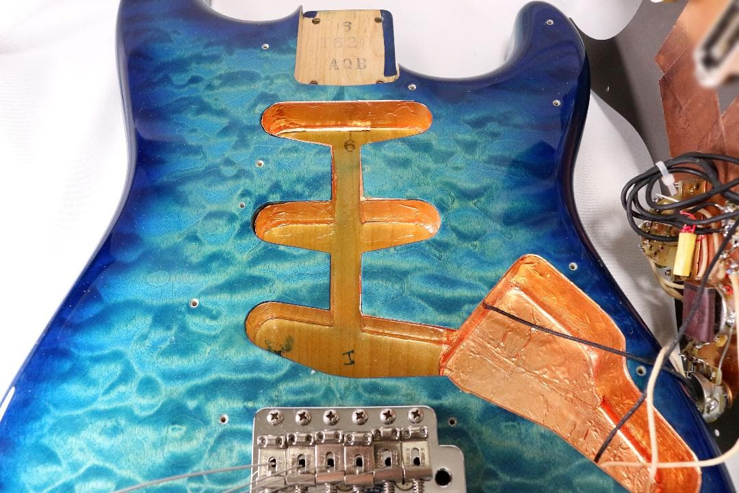 Fender ストラトキャスター コンポーネントギター キルトメイプル