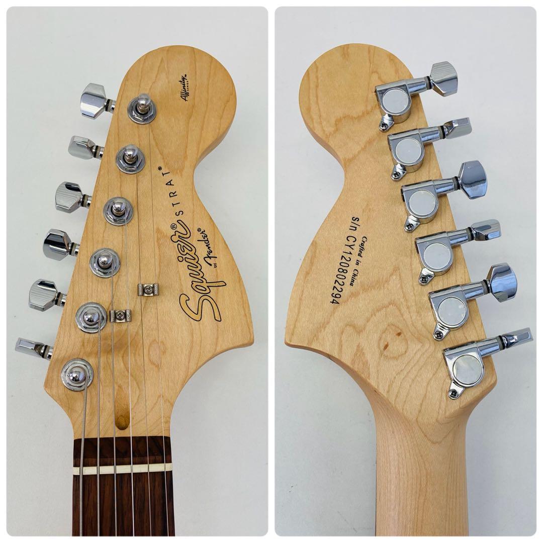 Squier ストラトキャスター ラージヘッド ブルー