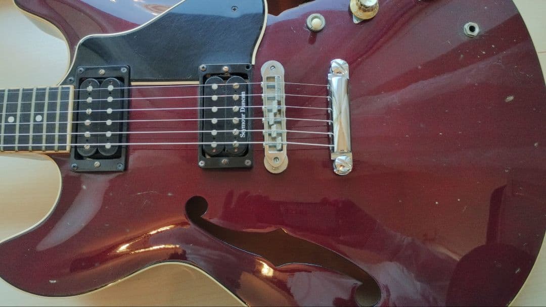 ヤマハSA1200ハードケース付　セイモアダンカンP.U.リプレース→戻しも可能