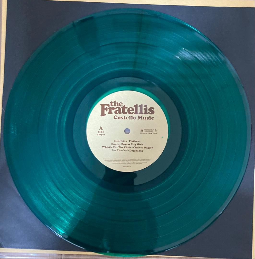 稀少1st高音質グリーンカラー盤フラテリスTheFratellisレコード