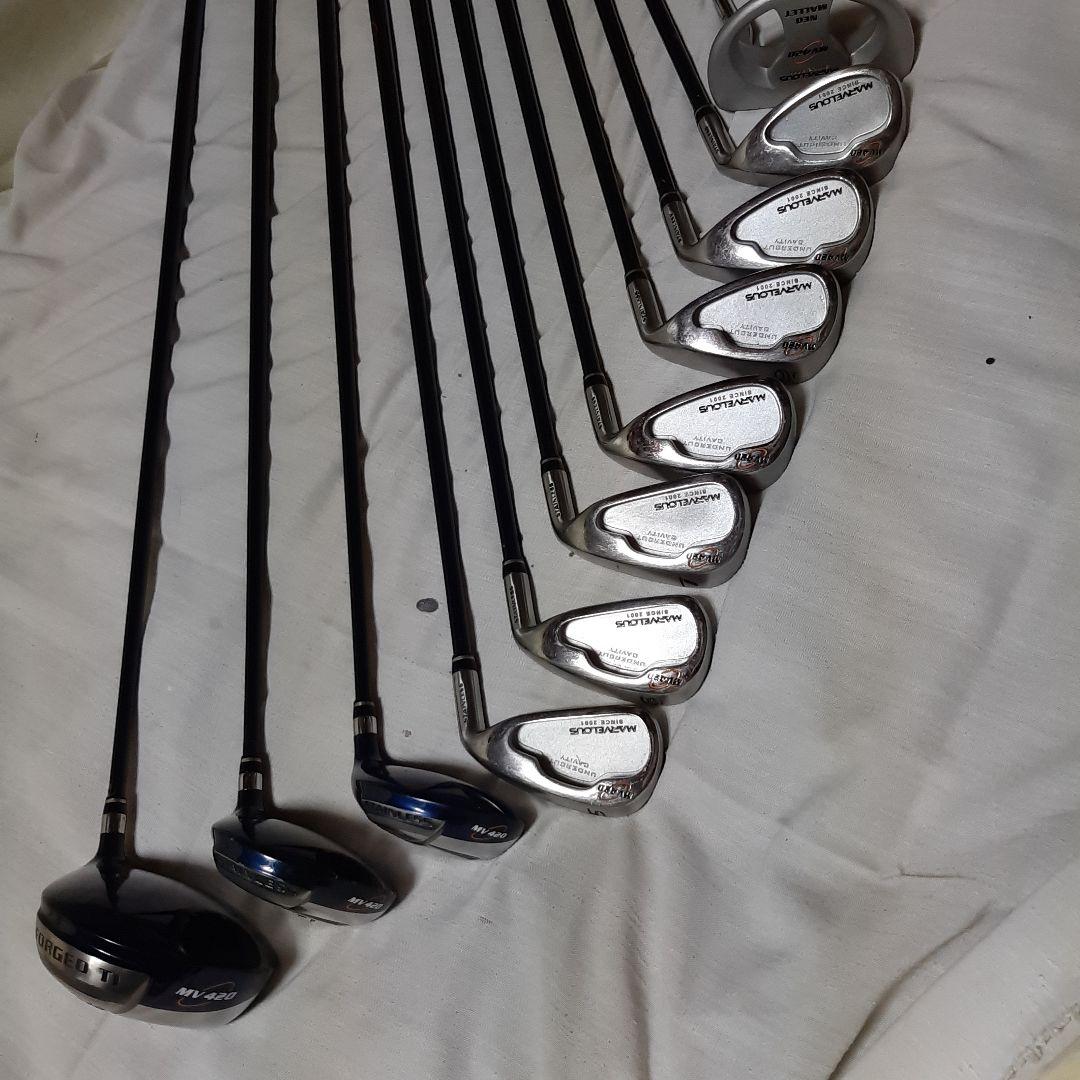 MARVELOUS◆マーベラス MV420 ゴルフクラブセット 11本◆右利き用