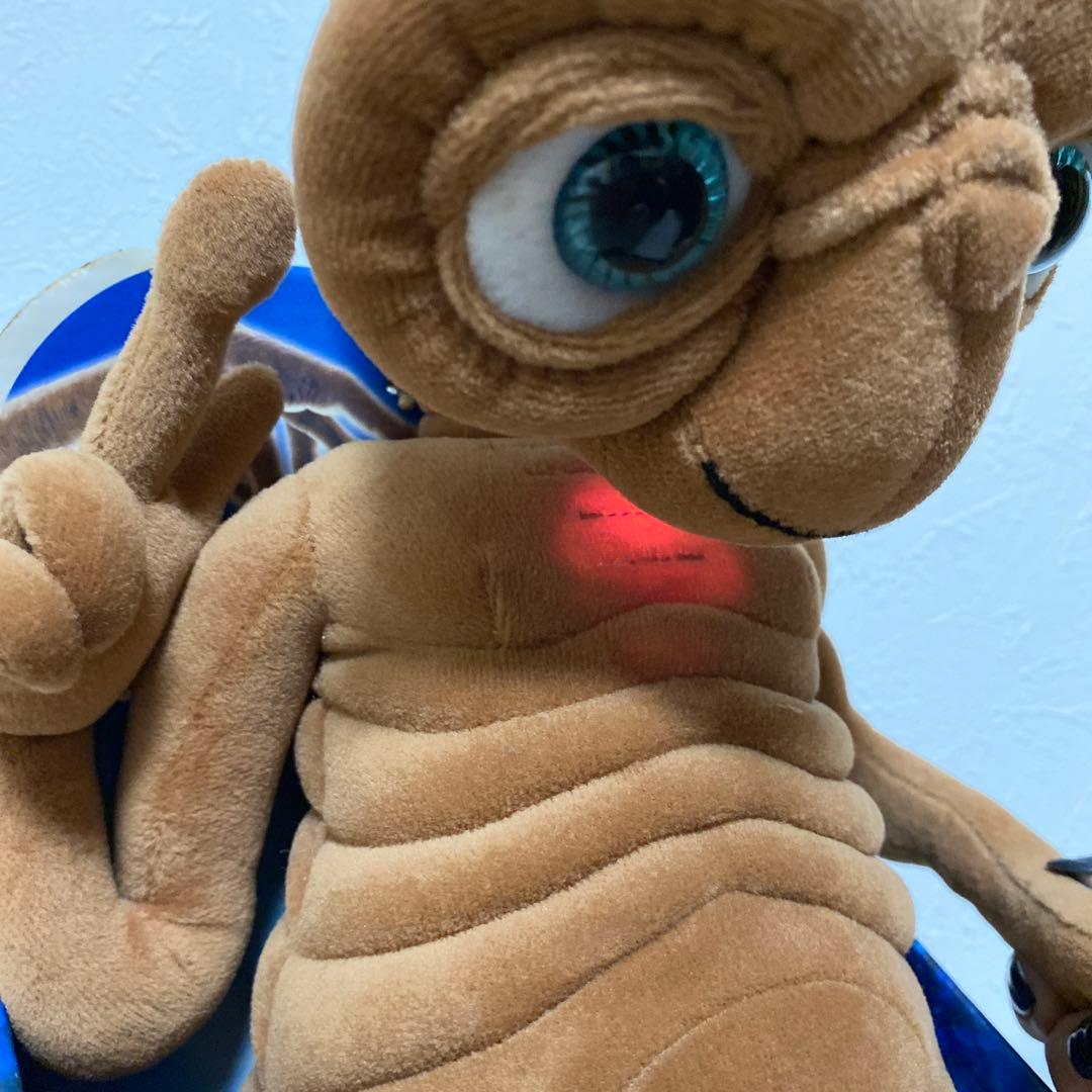 レア 廃売品 ＥＴ トーキングET 光って喋るぬいぐるみ　箱付き　新品 m11