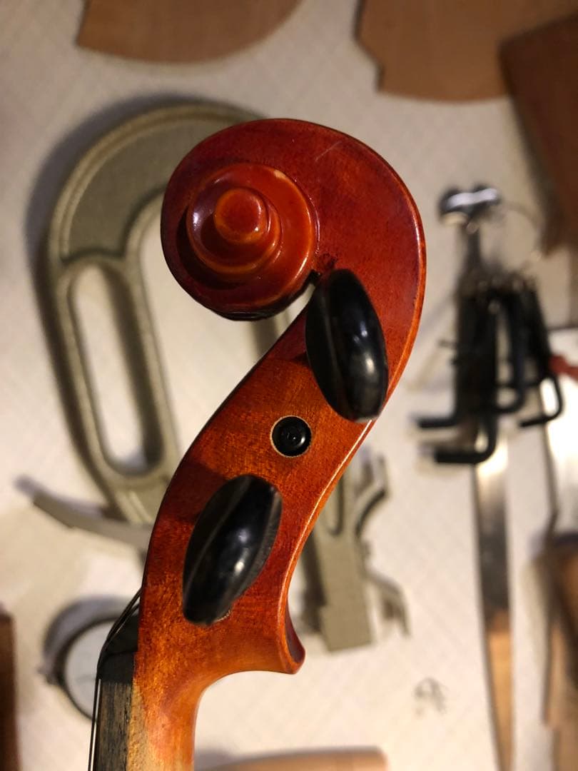 【駒&魂柱調整済】Suzuki分数バイオリンNo220 1/10 1983