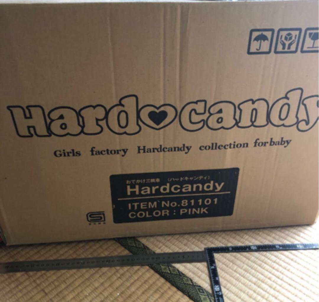 三輪車　女の子　箱　日傘　説明書　付属品あり