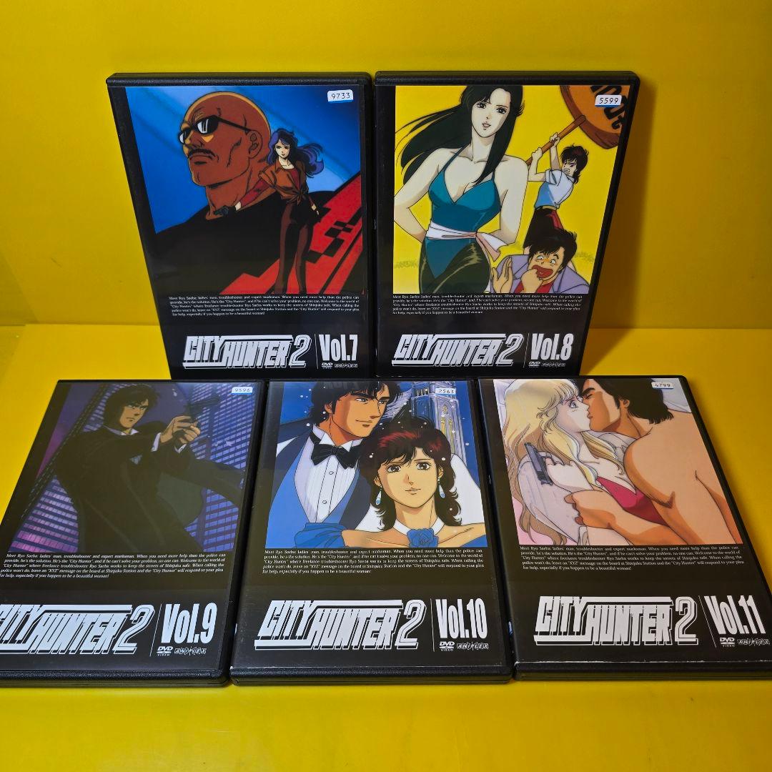 新品ケース交換済　CITY HUNTER シティーハンター1期～4期DVD26巻