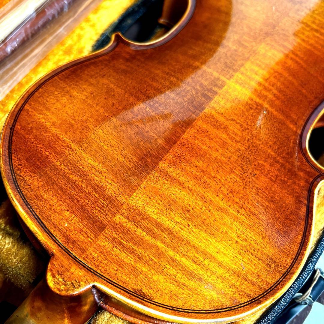 【美虎杢】K. SHIMORA NO.120 4/4 バイオリン　ドイツ製