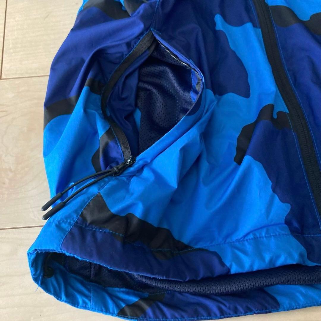 激レア　XL F.C.R.B. 青カモフラージュ柄 ウィンドブレーカー XL
