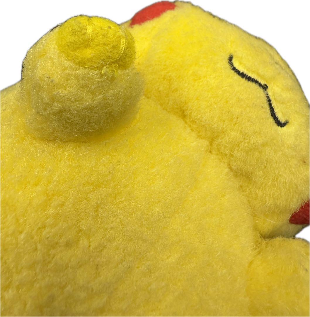 ①【貴重】初期 TOMY ポケモン ピカチュウ　ぬいぐるみ