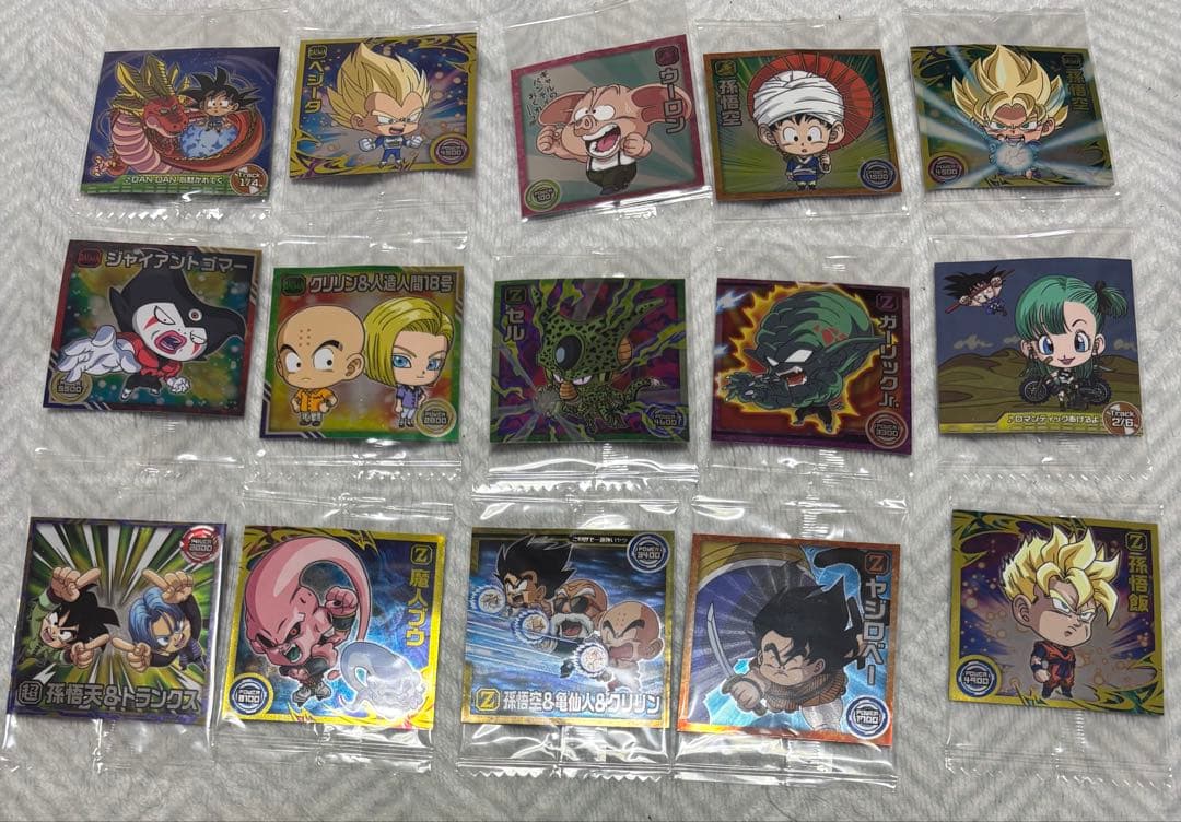 ドラゴンボール　ウエハース　引退品　高レア多数　高額シール多数‼️
