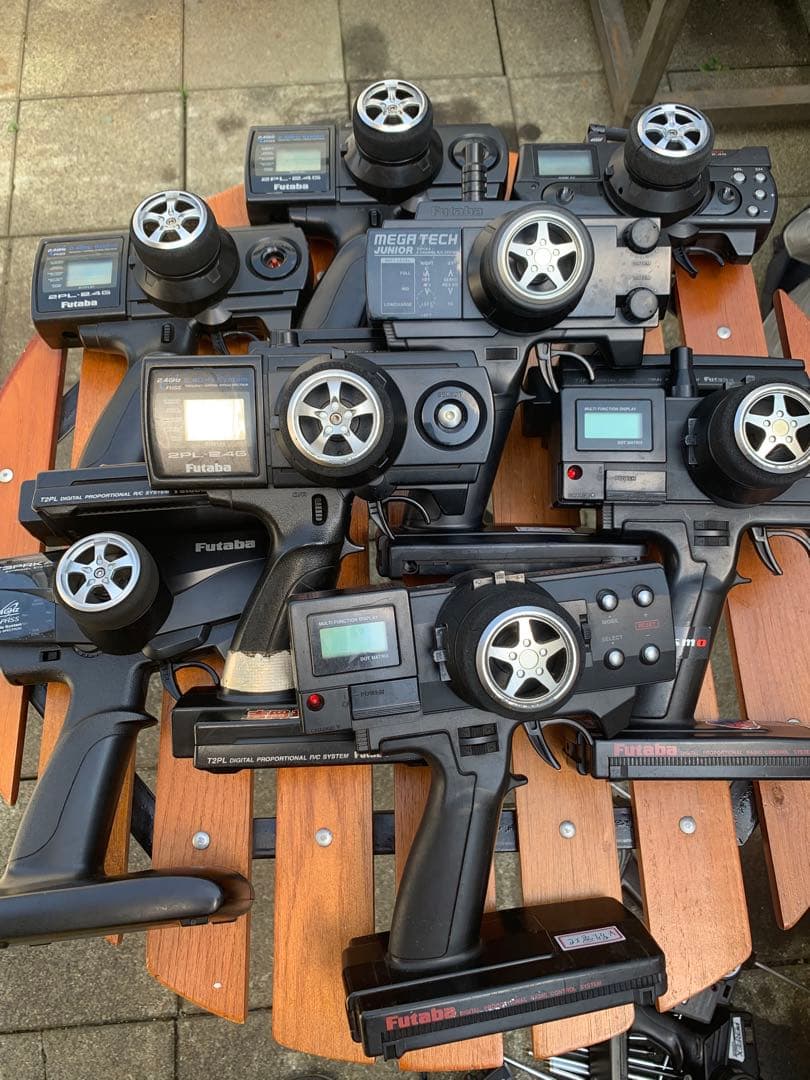 フタバラジコンコントローラ新品その他ジャンク品17個
