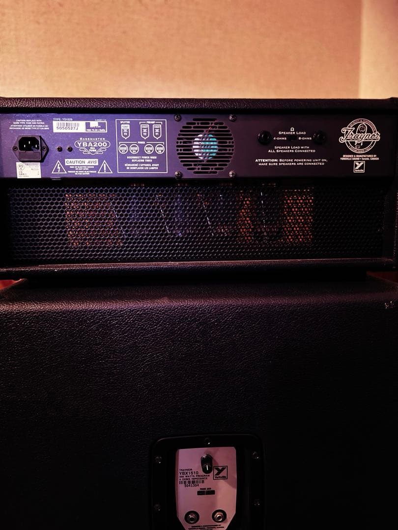 TRAYNOR トレーナー YBA200 アンプ、YBX1510キャビネット