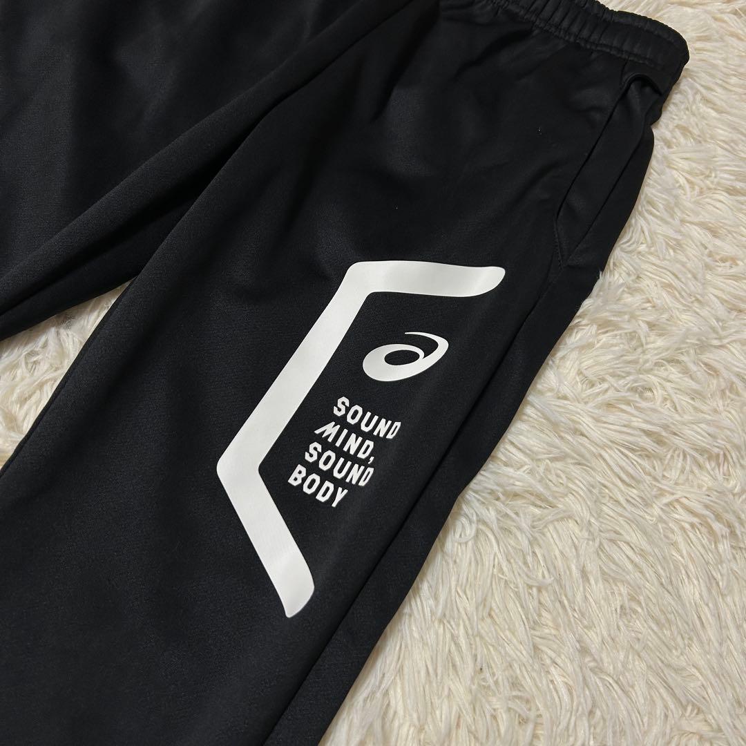 アシックス　asics ジャージ　上下　セットアップ　レッド　ブラック　XS